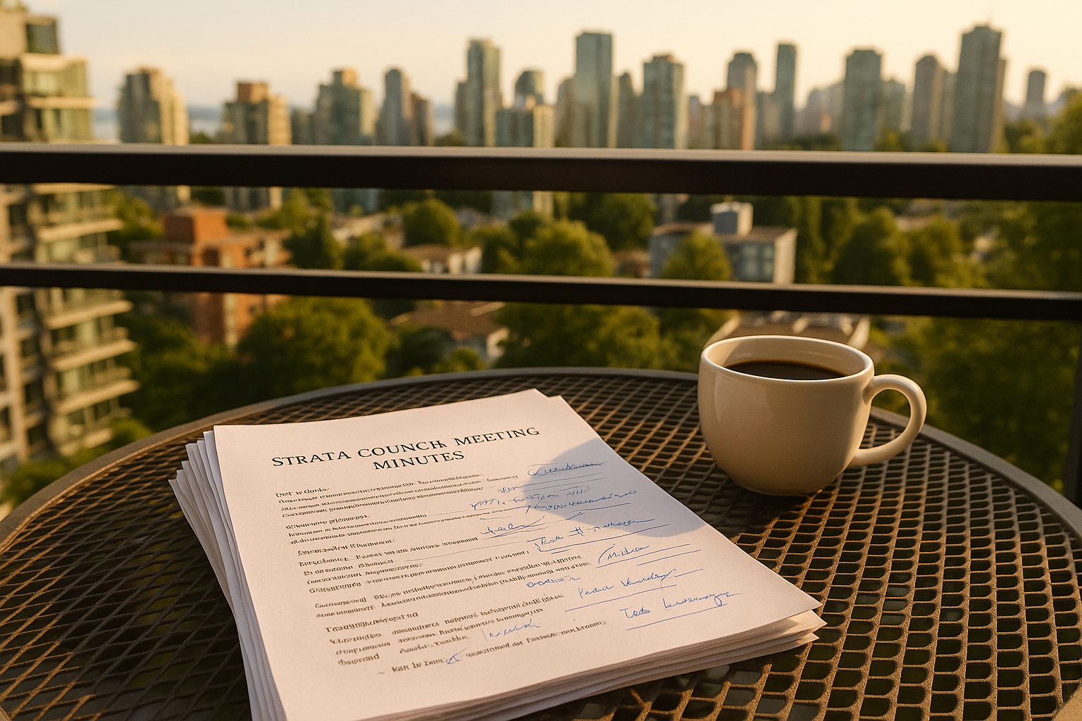 How to Read Strata Council Meeting Minutes Like an Informed Owner
